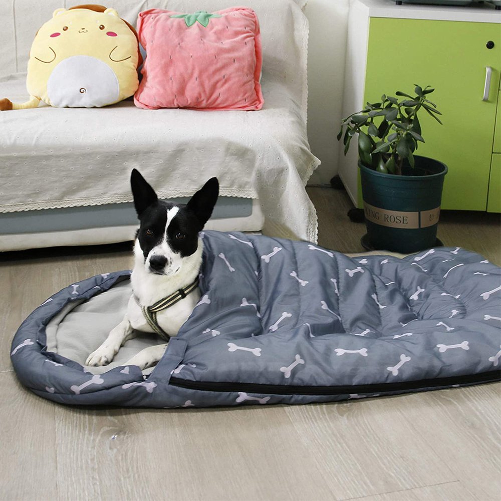 Outdoor Travel Pet Sleeping Bed Ultra-Light Pet Sleeping Bag_3