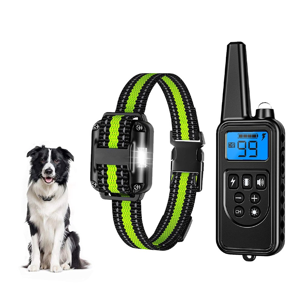 USB Charging Electric Vibrating Buzzing Pet Training Collar_1