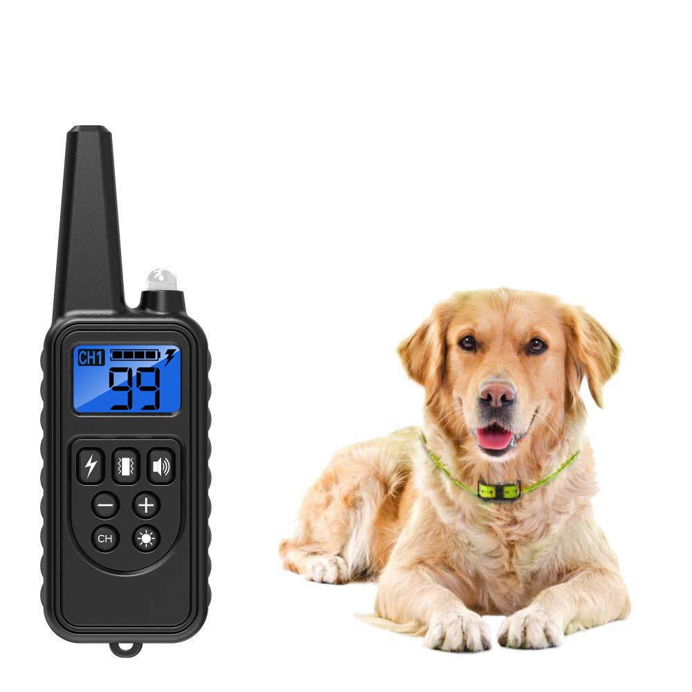 USB Charging Electric Vibrating Buzzing Pet Training Collar_6