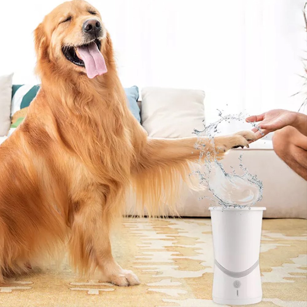 USB Rechargeable Automatic Cat and Dog Paw Cleaner_3