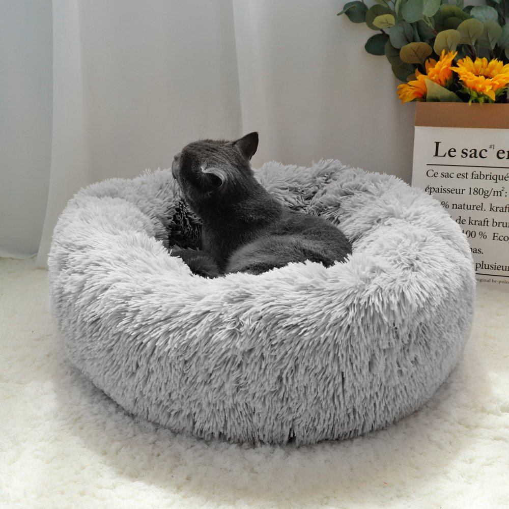 EXTRA Larger Sized Long Plush Super Soft Pet Bed_2